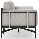 Hearst 99" Outdoor Sofa, Stone Grey-Furniture - Sofas-High Fashion Home