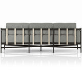 Hearst 99" Outdoor Sofa, Faye Ash-Furniture - Sofas-High Fashion Home