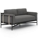 Hearst Outdoor Sofa, Charcoal-Furniture - Sofas-High Fashion Home