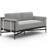 Hearst Outdoor Sofa, Faye Ash-Furniture - Sofas-High Fashion Home