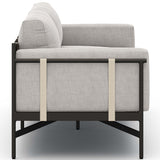 Hearst Outdoor Sofa, Stone Grey-Furniture - Sofas-High Fashion Home