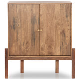 Reza Bar Cabinet, Smoke Honey-Furniture - Storage-High Fashion Home