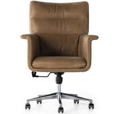 Humphrey Leather Desk Chair, Palermo Drift-Furniture - Office-High Fashion Home