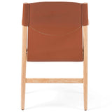 Lulu Dining Chair, Saddle Leather Blend-Furniture - Dining-High Fashion Home