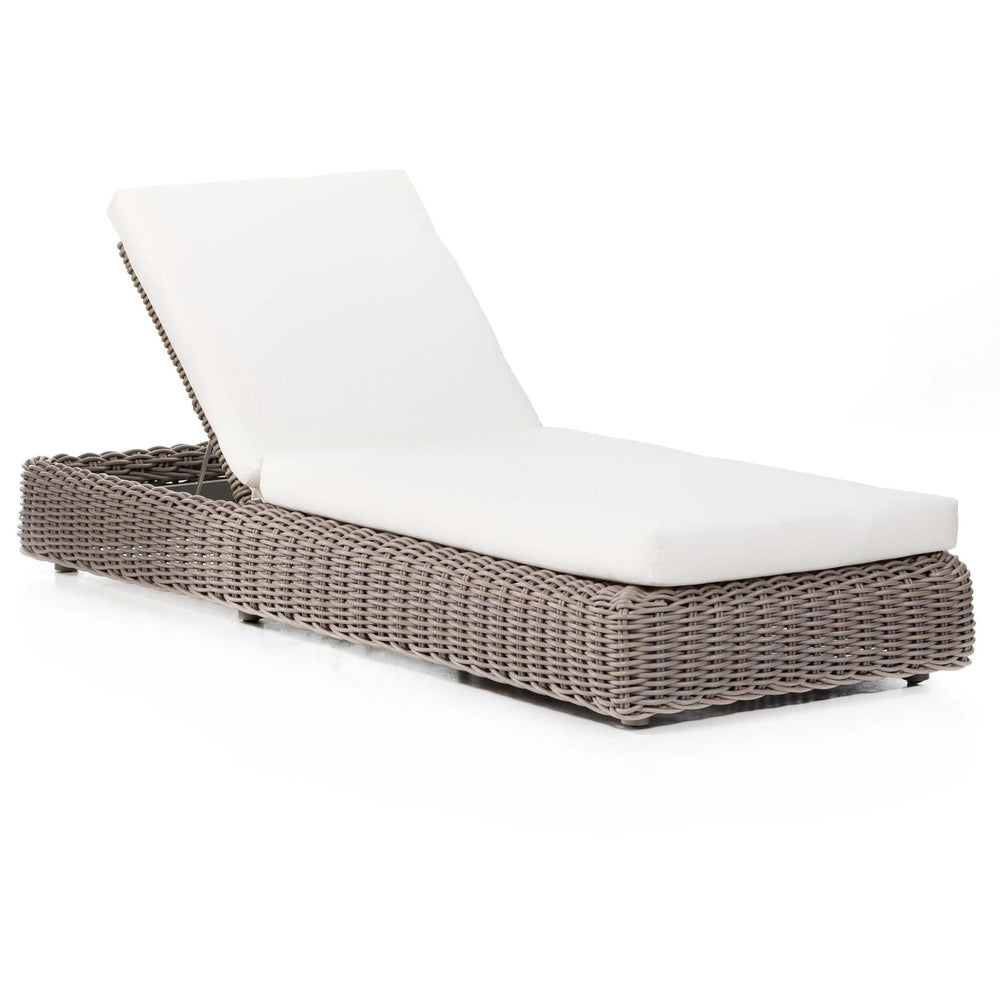 Como Outdoor Chaise, Natural Woven-Furniture - Chairs-High Fashion Home