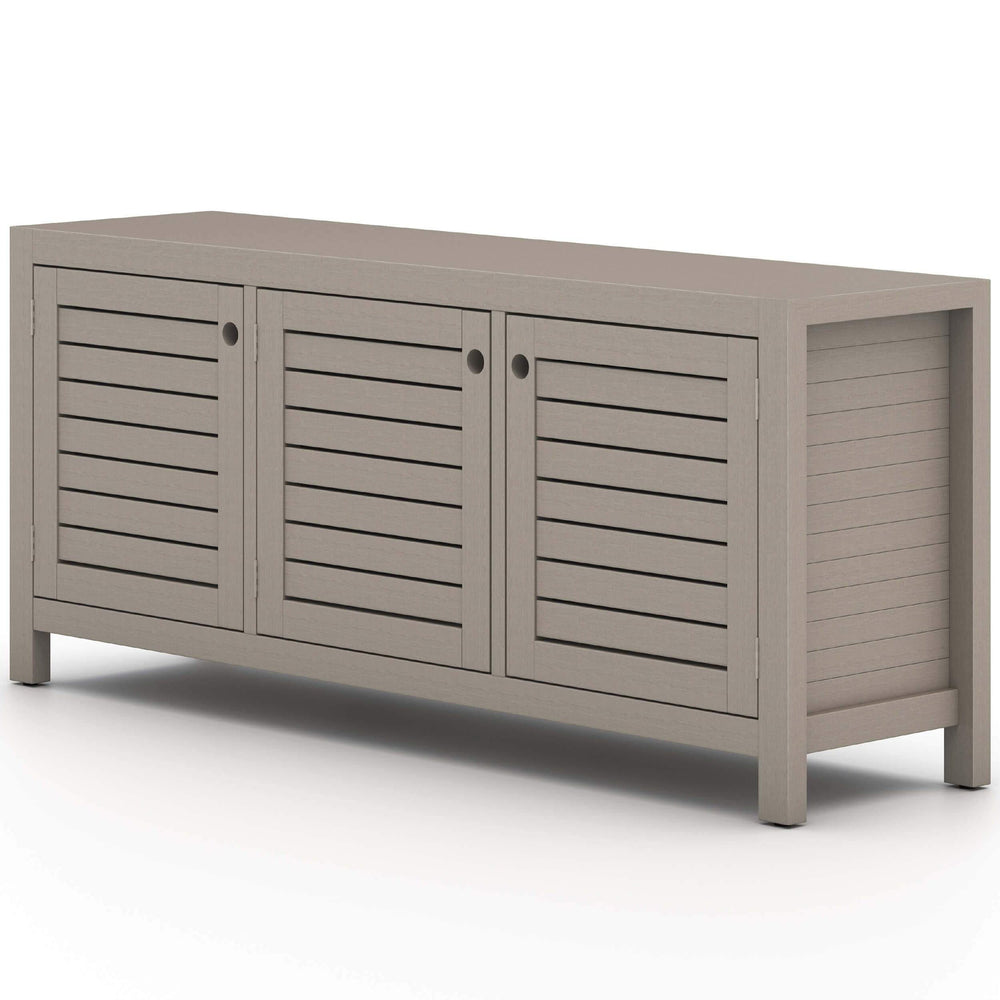 Sonoma Outdoor Sideboard, Weathered Grey-Furniture - Storage-High Fashion Home