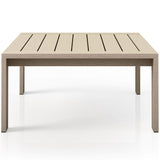 Monterey Outdoor CoffeeTable, Washed Brown-Furniture - Accent Tables-High Fashion Home