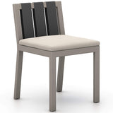 Sonoma Outdoor Dining Chair, Faye Sand/Weathered Grey-Furniture - Dining-High Fashion Home