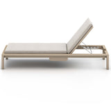 Sonoma Outdoor Chaise Washed Brown, Stone Grey-Furniture - Chairs-High Fashion Home