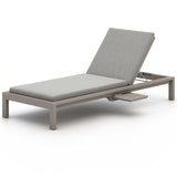 Sonoma Outdoor Chaise Weathered Grey, Faye Ash-Furniture - Chairs-High Fashion Home