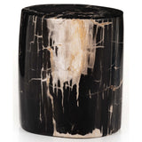 Kos End Table, Dark Petrified