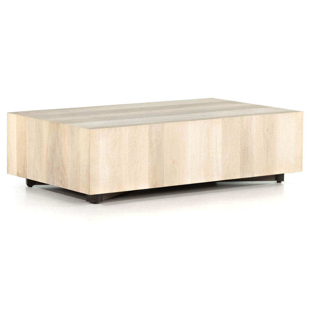 Hudson Rectangle Coffee Table, Ashen Walnut-High Fashion Home