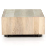 Hudson Rectangle Coffee Table, Ashen Walnut-High Fashion Home