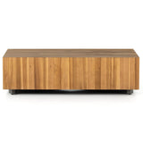 Hudson Rectangle Coffee Table, Natural Yukas-High Fashion Home