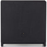 Millie Small Cabinet, Drifted Matte Black-Furniture - Storage-High Fashion Home