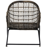 Bandera Outdoor Rocking Chair, Distressed Grey-Furniture - Chairs-High Fashion Home