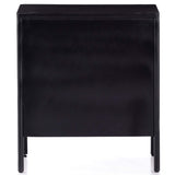 Soto Nightstand, Black-Furniture - Bedroom-High Fashion Home