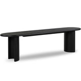 Paden Dining Bench, Aged Black