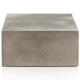 Faro Coffee Table, Dark Grey Concrete-Furniture - Accent Tables-High Fashion Home