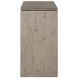 Faro Console Table, Dark Grey Concrete-Furniture - Accent Tables-High Fashion Home