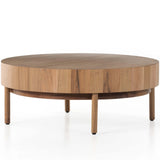 Atmore Coffee Table, Amber Oak-High Fashion Home