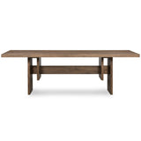 Beam Dining Table, Rustic Fawn-Furniture - Dining-High Fashion Home