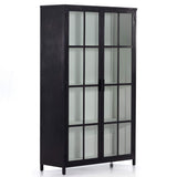 Lexington Cabinet, Black-Furniture - Storage-High Fashion Home