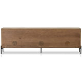 Eaton Media Console, Amber Oak