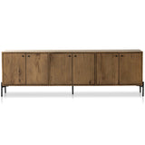 Eaton Media Console, Amber Oak