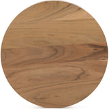 Atmore End Table, Amber Oak-High Fashion Home