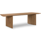 Pickford 94" Dining Table, Dusted Oak Veneer-Furniture - Dining-High Fashion Home