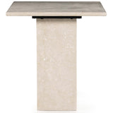 Arum Desk, Cream Marble-High Fashion Home