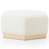 Livi 36" Ottoman, Cardiff Cream-Furniture - Chairs-High Fashion Home