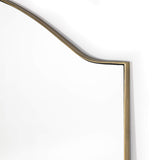 Jacques Floor Mirror, Antique Brass-Accessories-High Fashion Home