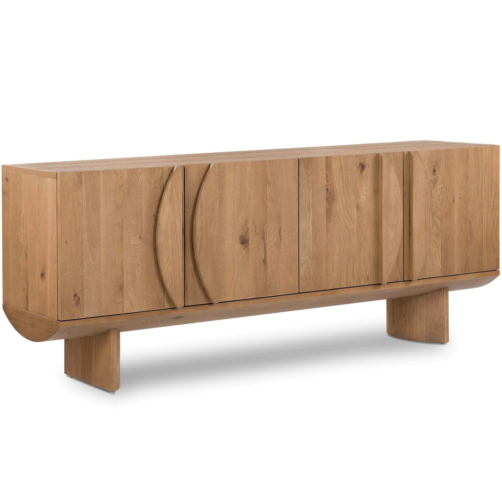 Pickford Sideboard, Dusted Oak Veneer-Furniture - Storage-High Fashion Home