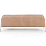 Diana 84" Leather Sofa, Palermo Nude-Furniture - Sofas-High Fashion Home