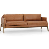 Diana Leather 84" Sofa, Sonoma Butterscotch-Furniture - Sofas-High Fashion Home