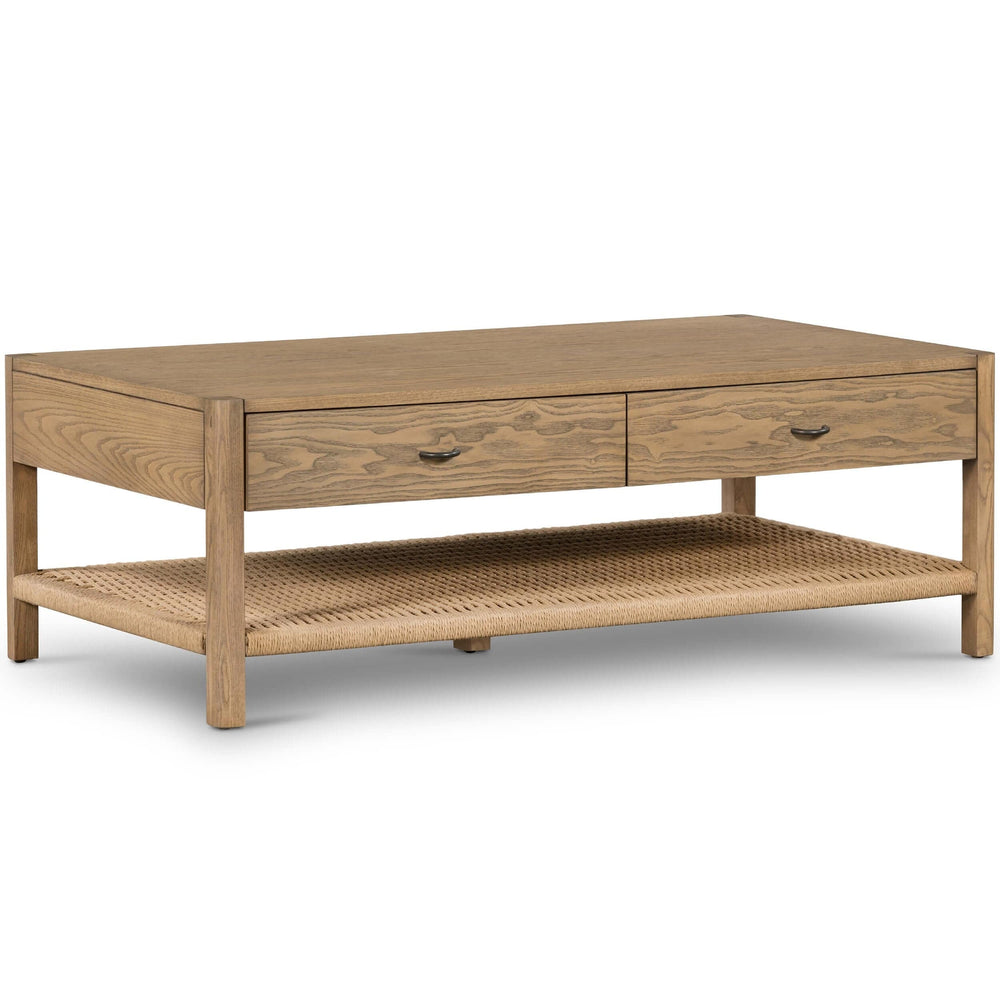 Zuma Coffee Table, Dune Ash-High Fashion Home