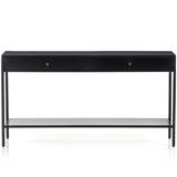 Soto Console Table, Black-Furniture - Accent Tables-High Fashion Home