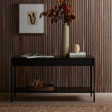 Soto Console Table, Black-Furniture - Accent Tables-High Fashion Home