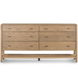 Zuma 6 Drawer Dresser, Dune Ash-Furniture - Storage-High Fashion Home