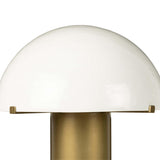 Seta Table Lamp, Light Antique Brass-Lighting-High Fashion Home