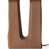 Cuit Table Lamp, Terracotta-Lighting-High Fashion Home