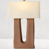 Cuit Table Lamp, Terracotta-Lighting-High Fashion Home