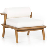 Emmy Outdoor Chair, Natural Teak-Furniture - Chairs-High Fashion Home