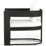 Lambert Outdoor Chair, Ivory-Furniture - Chairs-High Fashion Home