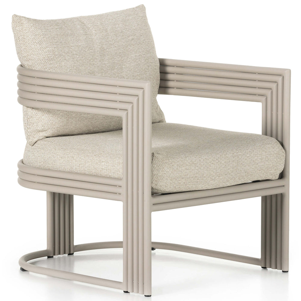 Lambert Outdoor Chair, Dove Taupe-Furniture - Chairs-High Fashion Home