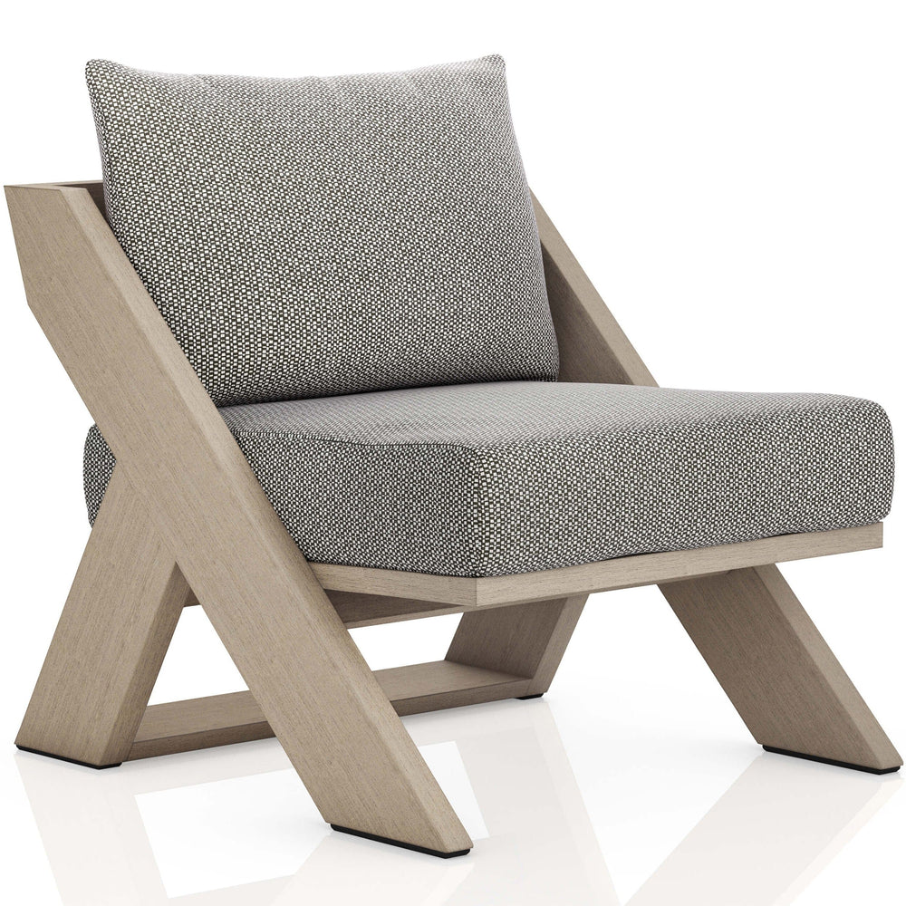 Hagen Outdoor Chair, Faye Ash/Wash Brown-Furniture - Chairs-High Fashion Home