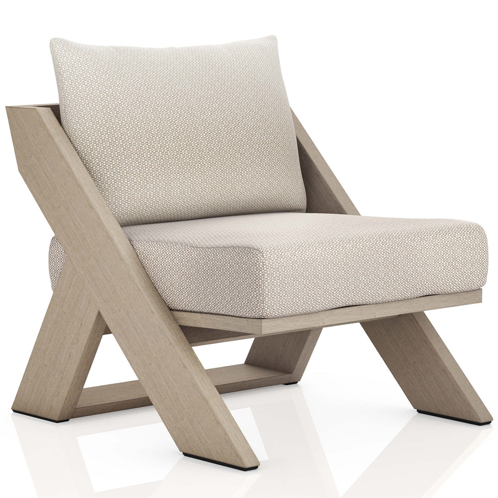 Hagen Outdoor Chair, Faye Sand/Wash Brown-Furniture - Chairs-High Fashion Home