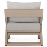 Hagen Outdoor Chair, Stone Grey/Wash Brown-Furniture - Chairs-High Fashion Home